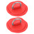 D Ring Pad Patch PVC Inflatable Boat Raft Dinghy Canoe Surfboard Kayak Tie Down FittingRed