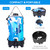 12L Portable Camping Shower Bag with Foot Pump and Shower Head Hose for Camping Hiking Backpacking