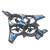 Kids RC Airplane Drone 2.4GHz Foam Remote Control Airplane Quadcopter Helicopter with Gravity Sensing 360 Degree Roll Long Flight Distance