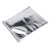5pcs set Aluminum Foil Insulated Food Storage Bag Thermal Cooler Silver (25 * 30cm)