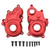 RC Medium Gear Box Housing Cover Aluminum Alloy RC Wave Box Cover Shell 8691 for Traxxas E Revo VXL 2.0 1/10 RC Car Red