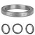 2PCS Heavy Duty Steel Mountain Bicycle Bike Double Sealed Bearing Headset Accessory 52MM P16
