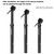 Telescopic Bicycle Seatpost 30.9/31.6mm Adjustable Height Bike SeatTube Aluminum Alloy Hydraulic Bicycle Seatpost Cycle Accessory