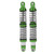 1 Pair 102mm Front Rear Metal Shock Absorber Damper Set for Axial Scx10 1/10 RC Car PartsGreen