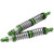 1 Pair 102mm Front Rear Metal Shock Absorber Damper Set for Axial Scx10 1/10 RC Car PartsGreen