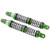 1 Pair 102mm Front Rear Metal Shock Absorber Damper Set for Axial Scx10 1/10 RC Car PartsGreen