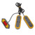 Electric Scooter Turn Signal Scooter Bike Turn Signal Blinker LED Tail Light Compatible for XIAOMI M365 Pro Pro2 Electric Scooter