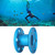 Aluminum Alloy Scuba Diving Finger Spool Reel Diver Underwater Snorkeling Accessory(Blue)