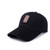 Black Baseball Cap Outdoor Sports Baseball Cap with Adjustable Back Strap for Men Women