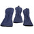 Golf Wood Headcover Cover Set Stripes Cue Headcovers Golf Club Head Covers for DriverBlue