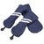 Golf Wood Headcover Cover Set Stripes Cue Headcovers Golf Club Head Covers for DriverBlue