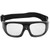 Impactresistant PC Sports Basketball Glasses Removable Headmounted Protective Goggles(black )
