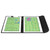 Foldable Football Soccer Magnetic Tactic Board Coaching Strategy Board with Marker Pieces and 2-in-1 Pen
