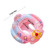 Baby Pool Float with Safety Seat Steering Wheel Cartoon Inflatable Swimming Ring Pool Swim Training Aid for 1-6 Years Old Kids