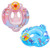 Baby Pool Float with Safety Seat Steering Wheel Cartoon Inflatable Swimming Ring Pool Swim Training Aid for 1-6 Years Old Kids