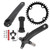 ZTTO 170mm Bicycle Crankset Mountain Bike Crank Bottom Bracket 34T Chainring Crank Arm Set