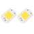 2 Pcs LED COB Chip High Power Driverless Integrated SMD Lamp Beads Light Efficient Flip COB Lamp Bead Warm Light 30W