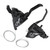 1Pair 3x7 21 Speed Bicycle Brake and Shifter Levers Combination Set with Gear Shift Cable