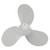 Mariner Aluminum Alloy White Outboard Propeller 3 Blades for 7‑1/4X5‑A Boat Accessory