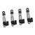 RC Shock Absorber RC Car Front and Rear Shock Damper for Xiaomi Jimny XMYKC01CM 1/16 RC Car Black