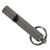 Outdoor Survival Whistle with Keychain Stainless Steel Loud Sound Whistle for Camping