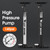 WEST BIKING 140psi High Pressure Inflator Bicycle Floor Pump Manual Inflator Pump Bike Ball Pump