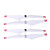2 Pairs 9450 CW CCW Propellers Blades Accessory for DJI Phantom2/3 Quadcopter (White   Red)