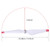 2 Pairs 9450 CW CCW Propellers Blades Accessory for DJI Phantom2/3 Quadcopter (White   Red)