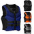 Adult Swimming Vest Life Vest Fishing Vest Wear Resisting Durable Swimming Buoyancy Aid Vest for Water Skiing Surfing Fishing