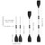 125cm Kayak Paddles Aluminum Magnesium Alloy Lightweight Paddles Detachable Kayaking Paddles