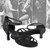 Soft Comfortable Latin Shoes Fashion Dance Shoe for Women Black 38