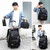 Kids Rolling Backpack for Boys Girls Luggage Wheeled Backpack Trolley School Bag Bookbag with Lunch Bag Pencil Bag