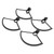 Propeller Protector Blades Protection Ring Guard Fit for Mavic Mini 2 Drone AccessoriesBlack