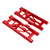 RC Rear Lower Suspension Arm Aluminum Alloy Lightweight RC Car Swing Arm for ARRMA 1/5 Outcast Kraton 8s Red