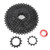 ZTTO 9 Speed Flywheel 11‑40T Cassette Bike Freewheel for Mountain Bicycle Cycling Accessory