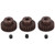3PCS Steel 25T Diamond Red 48DP Gear for 1/10 RC Model Car 3.175mm Shaft Motor Accessory