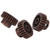 3PCS Steel 25T Diamond Red 48DP Gear for 1/10 RC Model Car 3.175mm Shaft Motor Accessory