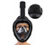 Snorkel Scuba Diving Full Face Mask Anit Fog Swimming Surface Dive Mask For Gopro Black