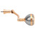 Handle Conversion Fishing Reel Handle Grip Aluminum Alloy ScrewIn for Spinning Reel(L )