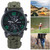 6 in 1 Multifunction Waterproof Outdoor Camping Survival Watch Rescue Paracord Bracelet
