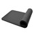 Exercise Mat Black 72x24x0.4in Thick NBR High Safety Anti Slip Texture Easy Furl Pilates Mat for Indoor Outdoor Gym