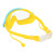 Swimming Goggles for Kids Wide View No Leaking AntiFog UV Protection Swim Goggles(Blue and Yellow )