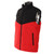 11 Places Heated Vest USB Dual Control Color Blocking Electric Heating Coat Heated Jacket for Men Women Black Red XXXXL