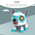 Robot Dog Toy for Kids DIY Toy Interactive Toy Intelligent Educational Kids Toys Suitable for Boys Girls Gift