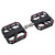2Pcs Mountain Bike Pedal Waterproof Dust Proof Sealed Bearing Anti Skid Bike Pedal for Bicycle
