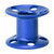 Aluminum Alloy Diving Finger Spool Reel Guideline for Freediving Snorkeling Underwater Gear Equipmentblue