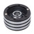 4pcs RC Beadlock Rim 1.9 Inch 12mm Hex CNC Aluminum Alloy RC Wheel Hub for 1/10 RC Crawler Silvery White