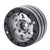 4pcs RC Beadlock Rim 1.9 Inch 12mm Hex CNC Aluminum Alloy RC Wheel Hub for 1/10 RC Crawler Silvery White