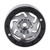 4pcs RC Beadlock Rim 1.9 Inch 12mm Hex CNC Aluminum Alloy RC Wheel Hub for 1/10 RC Crawler Silvery White