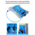 Nylon Hydration Backpack Water Backpack with 2L Hydration Bladder for Cycle Running Biking